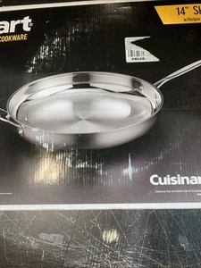 14 Zoll klassische Cuisinart Pfanne mit Helfer Griff - Bild 1 von 8