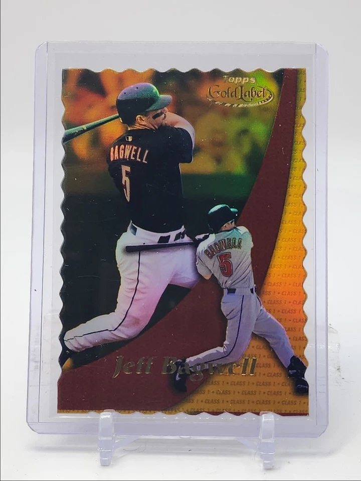 JEFF BAGWELL 2000 TOPPS GOLD LABEL CLASS 1 GOLD DIE CUT ASTROS /100 Q3562 - Image 1 of 2