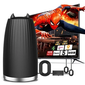 TV Aerial, High Gain Freeview TV Antenna with 560+ Miles Range Reception, - Picture 1 of 7
