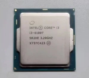 Intel Core 6th Gen i3-6100T LGA-1151 CPU 3.20GHz Skylake Dual-Core SR2HE Desktop - Picture 1 of 2