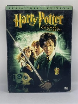 Harry Potter and the Chamber of Secrets (DVD, 2003, 2-Disc Set, Full Frame) - Image 1 of 4