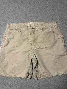 Pantalones Cortos Carhartt Carpenter Hombre 38 Beige (Sin Etiqueta de Talla) - Imagen 1 de 8