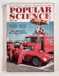 1955 Jun POPULAR SCIENCE traffic smog BOMB FALLOUT Navy flying saucer craft &c - Picture 1 of 7