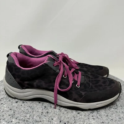 Zapatillas deportivas Vionic Tourney para mujer 9,5 gris rosa estampado animal Foto 1 de 4