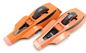 DINKY TOYS x2 PINK PANTHER JET CAR 354.  GIRO WHEEL 1972. NO FIGURE OR PULL CORD - Picture 1 of 8