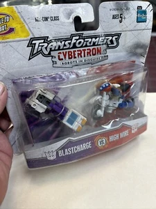 Transformers Cybertron Blastcharge vs High Wire Minicon SEALED Hasbro 2004 - Picture 1 of 9