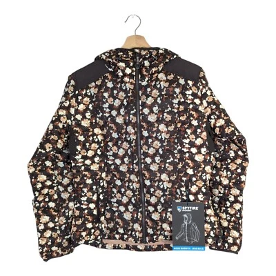 Kuhl Mujer Mediano Otoño Floral Spyfire Abrigo con Capucha Chaqueta con Capucha Nuevo Foto 1 de 4
