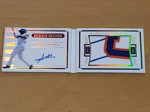 2018 National Treasures Amed Rosario Autograph AUTO Rookie Sick Patch SSP /10 RC - Picture 1 of 4