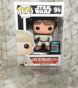 Funko Pop Star Wars #94 Luke Skywalker Bespin Encounter 2016’ Galactic Conv Ex - Picture 1 of 13