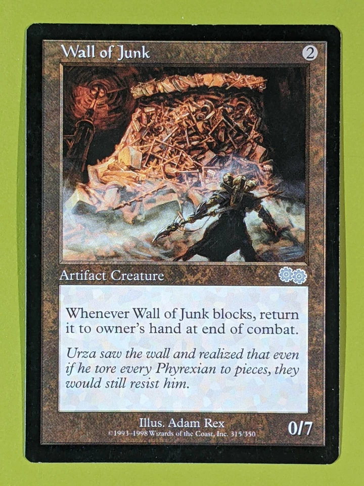 Wall of Junk x1 Urza's Saga 1x Magic the Gathering MTG - Image 1 of 1