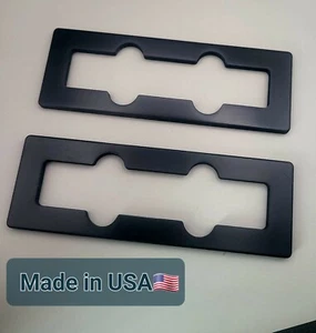 Jazz Bass Pickup Ring Set (double sided tape mounted) - Picture 1 of 1
