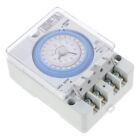 12V AC/DC Mechanical Time Control Switch White Mechanical Timer  Electrician