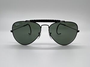 Sunglasses Ray Ban Limited Black RB3030 Outdoorsman Green G15 L9500 58mm 14mm