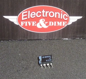 LF412CN National OP AMP LOW OFFSET DRIFT DUAL JFET 2 CIRCUIT 8 PIN DIP IC - Picture 1 of 1