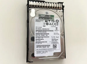 765466-B21 HP 2TB 12G SAS 7.2K RPM 2.5" 512E HDD 765873-001 765452-002 - Afbeelding 1 van 3