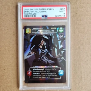 Emperor Palpatine Showcase #257 (2) - PSA 9 - Star Wars Unlimited SOR - Bild 1 von 2