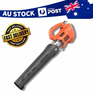 BLACK+DECKER 1850W Electric Axial Jet Leaf Blower Lightweight 225km/hr 445CFM - Picture 1 of 6