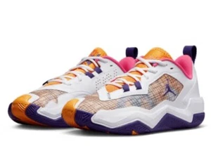 NIKE Jordan One Take 4 Shoes White Purple Russell Westbrook Basketball Sz US 14 - Picture 1 of 24