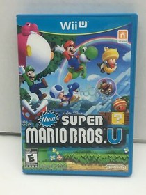 Super Mario Bros U (2012) Nintendo Wii U Wiiu Game Complete Great Condition