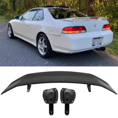For Honda Prelude 1997-2001 Glossy 46" Car Rear Trunk Spoiler Lip Wing GT Racing - Image 1 of 4