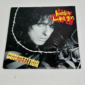 Alice Cooper - Love's A Loaded Gun - 7" Vinyl Single COMPETITION Press EX/EX - Picture 1 of 7
