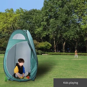 Tienda de campaña portátil emergente para tocador baño privacidad refugio - Imagen 1 de 13