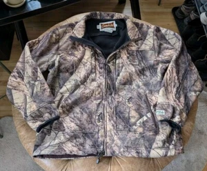 Gamehide Thick Cold Weather Full Zip Windproof Water Resistant Camo Fleece XXL - Picture 1 of 11