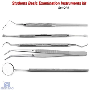 Zahnreinigung Zahnstein Plaque Entferner Werkzeuge Mundhygiene Kit Instrumente - Bild 1 von 11