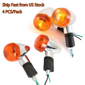 4x Turn Signal Lights For Kawasaki Vulcan VN 1500 1600 1700 2000 800 900 Classic - Picture 1 of 12