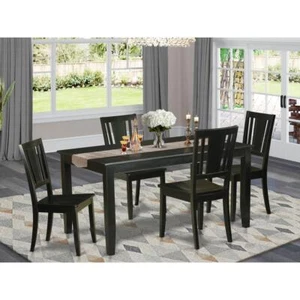 5 Pc Dining room set for 4-Dining Table and 4 Dining Chairs - Picture 1 of 4