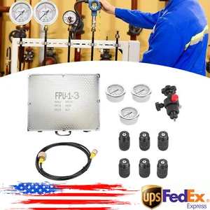 Hydraulic Accumulator Nitrogen Charging Filling Kit 100/250/400bar Accurate NEW - Picture 1 of 17