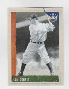 Lou Gehrig 2022 PANINI DIAMOND KINGS IMPRESIÓN CORTA SP #104 NUEVA YORK YANQUIS - Imagen 1 de 1