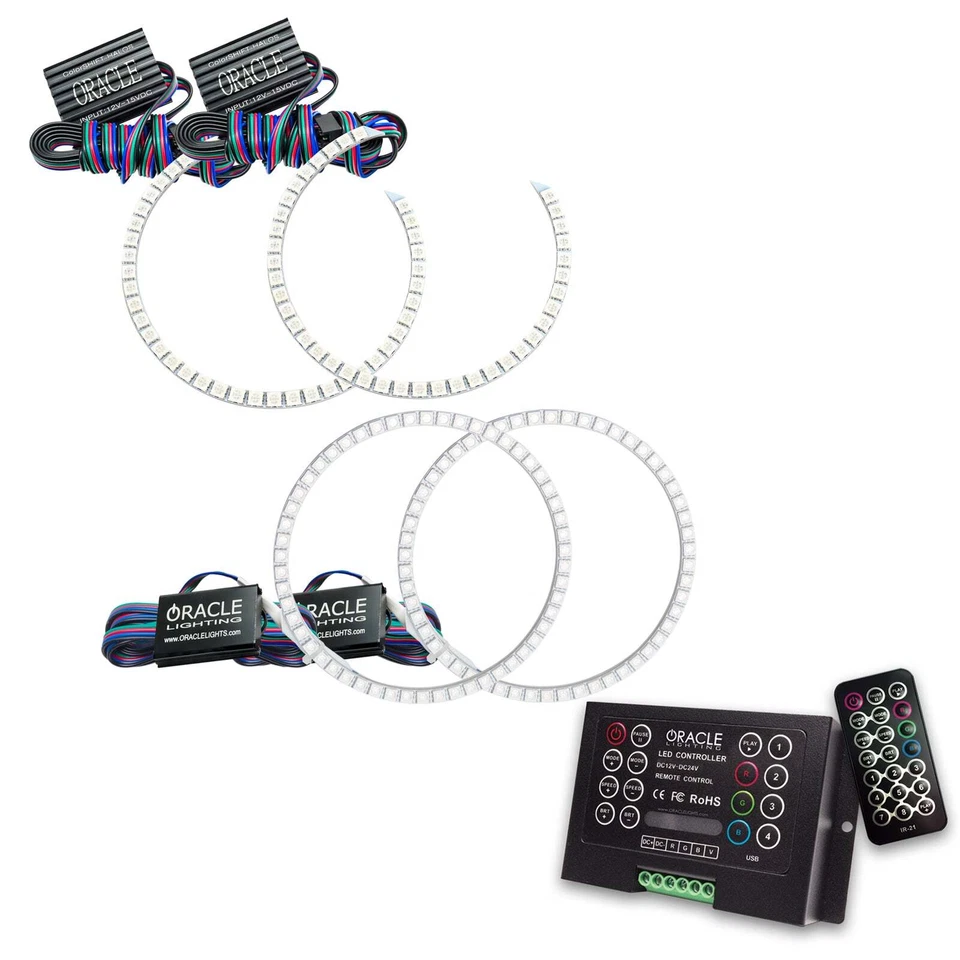 Kit de halo de faros LED para Nissan Armada Oracle Lighting 08-15 con controlador 2.0 Foto 1 de 1