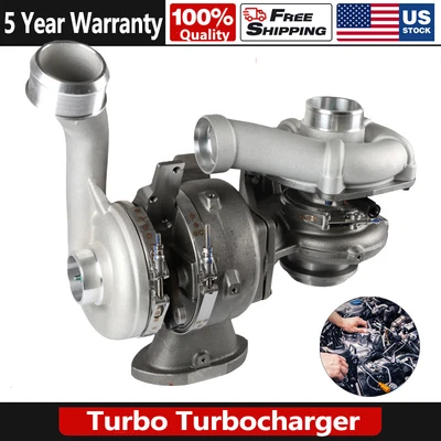 Upgrade Turbo High +Low Pressure for Ford F-250 F-350 F-450 6.4L 2008-2010 USA Foto 1 de 4
