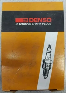 Denso U Groove Spark Plugs W16EXR-U11 3032 Resistor X10 NEW - Foto 1 di 2