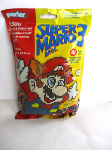 Super Mario Bros. 3 Perler 3500pc Beads & Pattern Kit Factory Sealed Nintendo