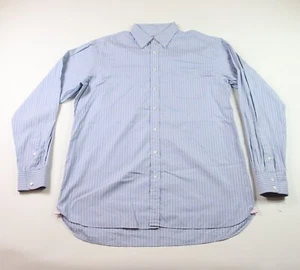 Thomas Pink Shirt Mens 16.5 - 36.5 Blue Classic Fit Dress Button Up READ - Picture 1 of 11
