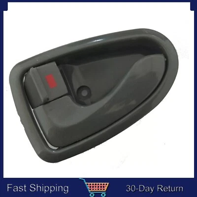 Manija de puerta del conductor delantera trasera izquierda gris lisa interior para Hyundai ACCENT 00-06 Foto 1 de 4