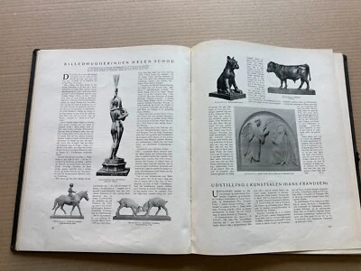 Art Book Painting Design Denmark 1930 Samleren Bound - Image 1 of 4