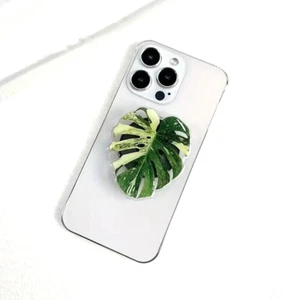 Fashion Plant Leaf Mobile Stand Durable Adjustable Suitable All Mobile Phones - Picture 1 of 1