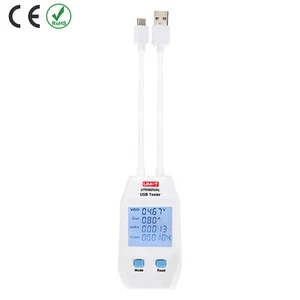 UNI-T UT658DUAL Type A Port Output Voltage USB Tester Current Energy Capacity ⊕I - Picture 1 of 4