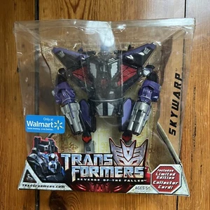 Transformers 2: ROTF- Voyager Class: Skywarp With Collector Card SEALED (MIB) - Picture 1 of 4