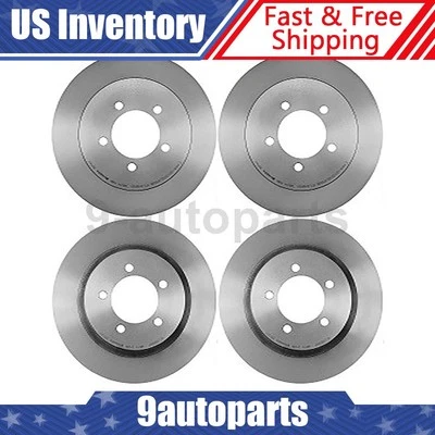 Rotores de freno de disco delanteros traseros Brembo OE para Ford Explorer 2002 2003 2004 2005 Foto 1 de 4