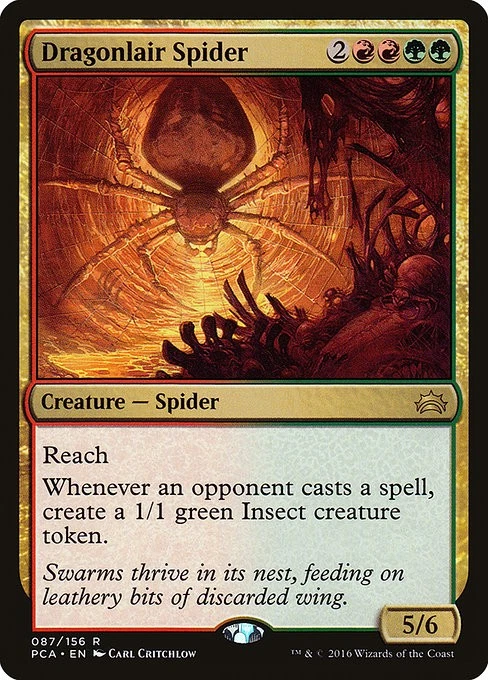 Dragonlair Spider Regular - Planechase Anthology MTG-NM - Image 1 of 1