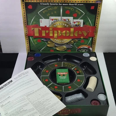 Juego Tocadiscos Giratorio TRIPOLEY EDICIÓN ESPECIAL Cadaco 2000 Completo Excelente  Foto 1 de 4