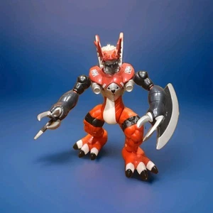 Vintage 2001 Bandai Digimon WarGrowlmon 5" Action Figure  - Picture 1 of 8