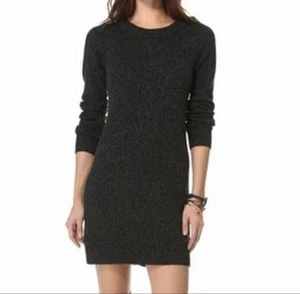 Women's Club Monaco Green Italian Yarn Long Sleeve Sweater Dress S - Picture 1 of 6