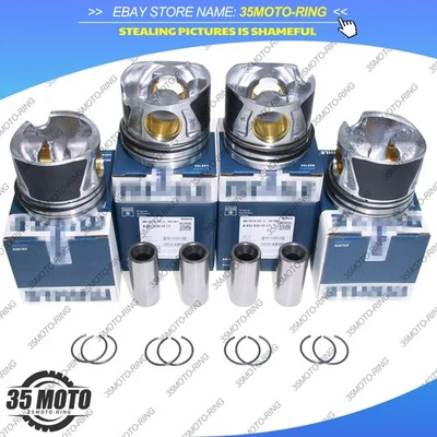 Комплект из 4 поршней STD для Mercedes-Benz W205 W204 C220 CDI Sprinter Vito OM651 2,1 л - Изображение 1 из 4