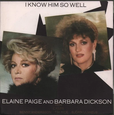 Elaine Paige and Barbara Dickson I Know Him So Well 7" vinyl Yugoslavia Jugoton - Image 1 of 4