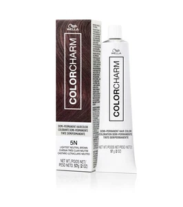 Wella Color Charm Demi-Permanent Haircolor -5N - Lightest Neutral Brown , 2oz - Picture 1 of 1